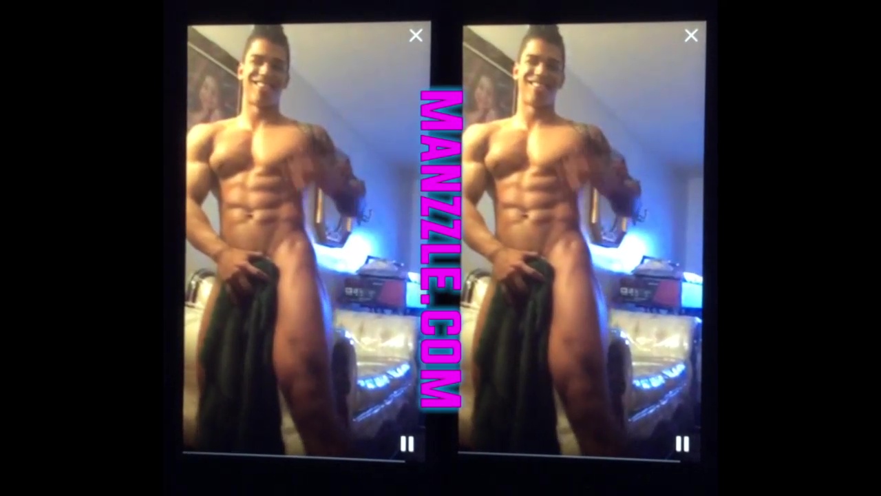 Preview: Dominican Muscle Boy Maravilla's Periscope Striptease